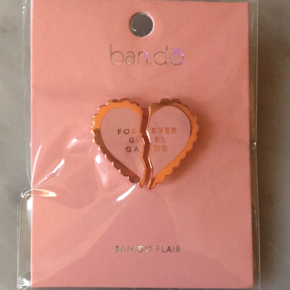 Ban.do “Forever Girl Gang” pin set